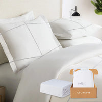 Lincove 100% Cotton Duvet Cover Set Sofía Twin 1 Pack